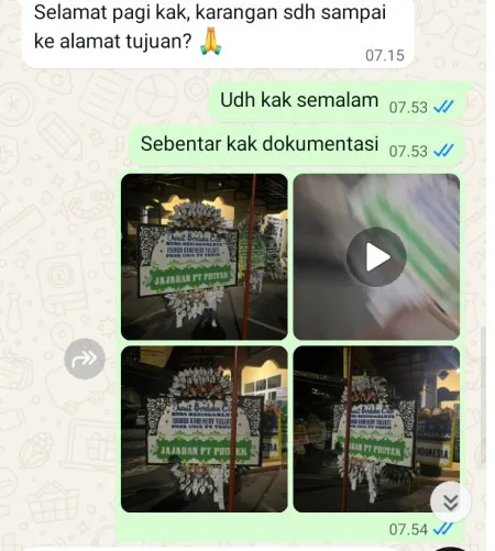 Pengiriman Papan Bunga Selamat Panggarangan